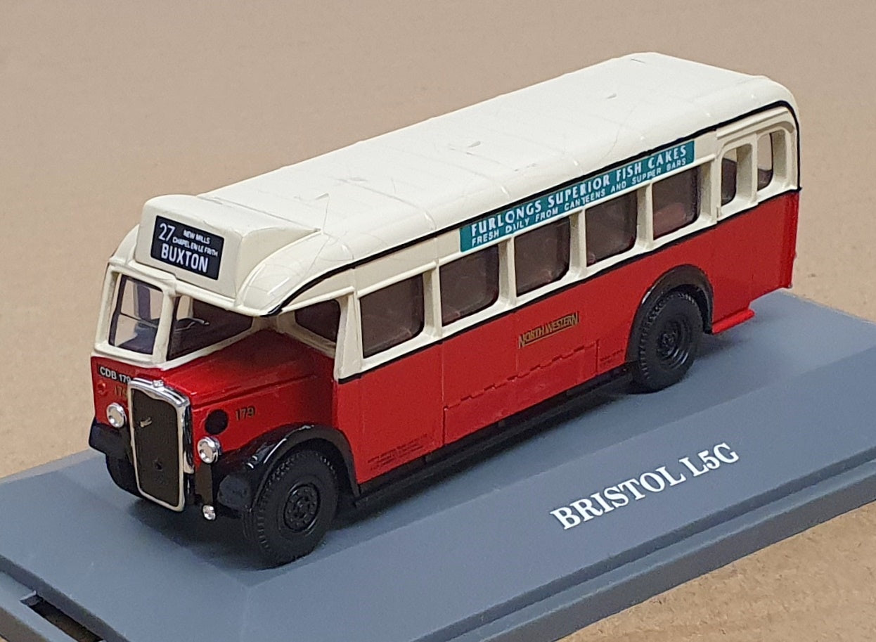 Corgi 1/76 Scale 97867 - Bristol L5G Bus North Western Road Car Rt. 27
