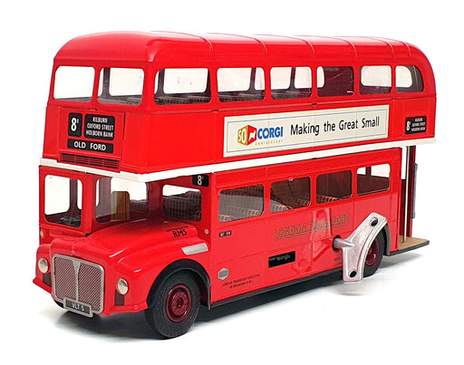 Mettoy Corgi Appx 25cm Long MT00101 - London Routemaster Tinplate Bus Rt. 8B