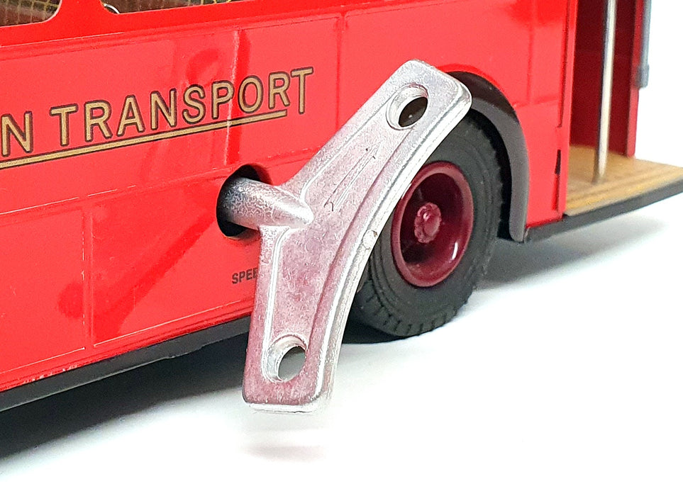 Mettoy Corgi Appx 25cm Long MT00101 - London Routemaster Tinplate Bus Rt. 8B