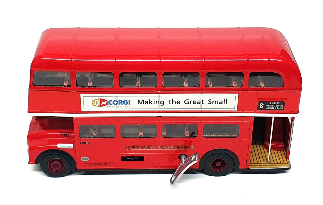 Mettoy Corgi Appx 25cm Long MT00101 - London Routemaster Tinplate Bus Rt. 8B