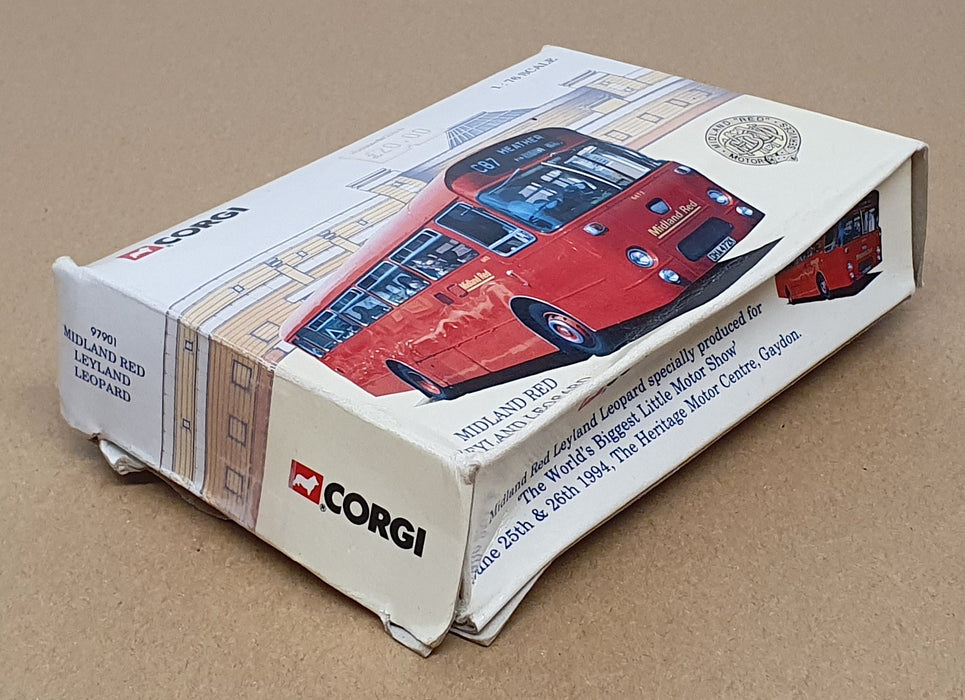 Corgi 1/76 Scale 97901 - Leyland Leopard Single Deck Bus Midland Red Rt. 528