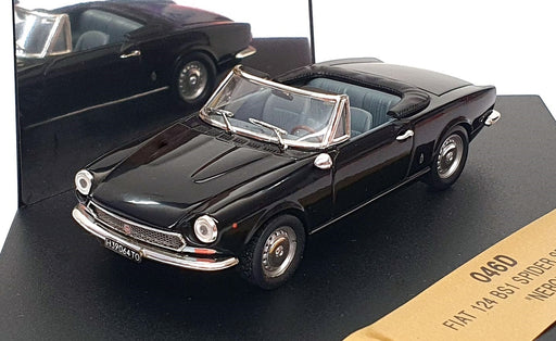 Vitesse 1/43 Scale Diecast 046D - Fiat 124 BS1 Spider Sport - Black