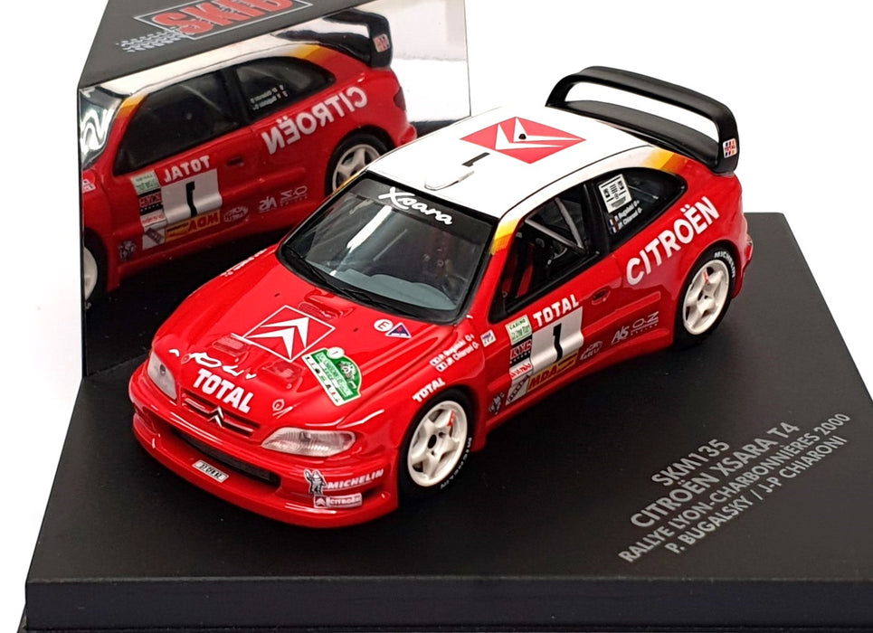Skid 1/43 Scale SKM135 - Citroen Xsara T4 #1 Rallye Lyon Bugalsky/Chiaroni