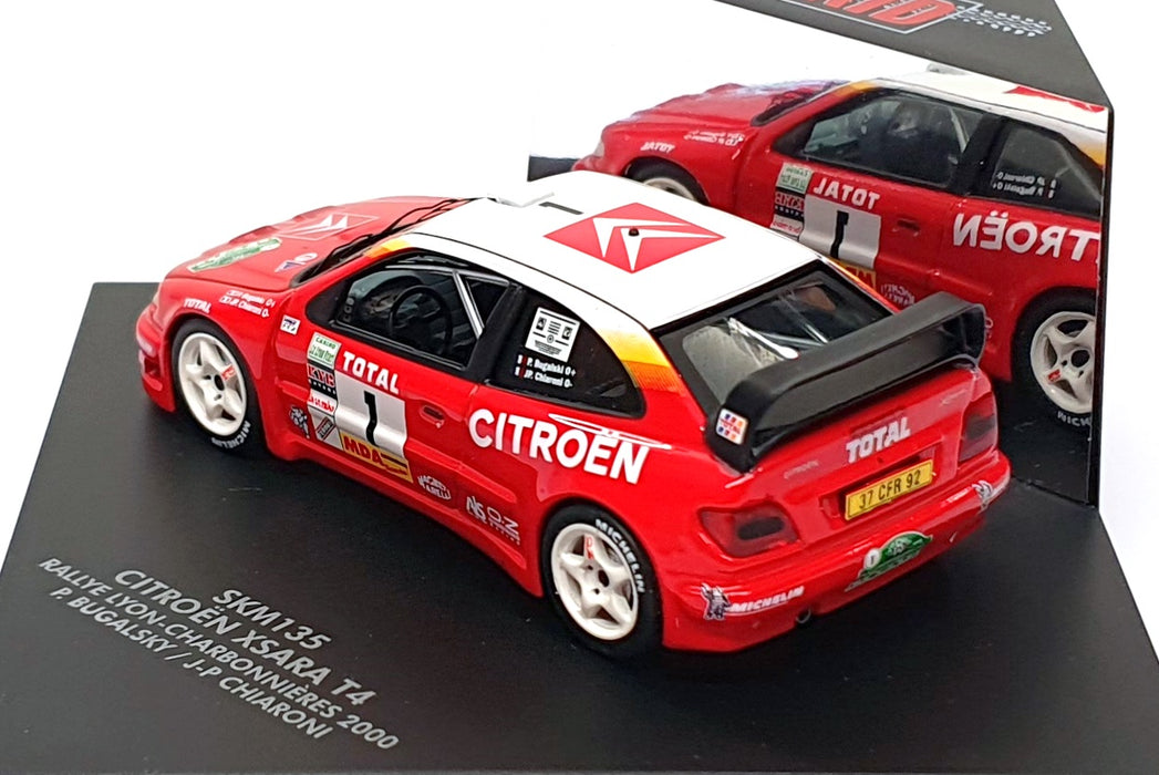 Skid 1/43 Scale SKM135 - Citroen Xsara T4 #1 Rallye Lyon Bugalsky/Chiaroni
