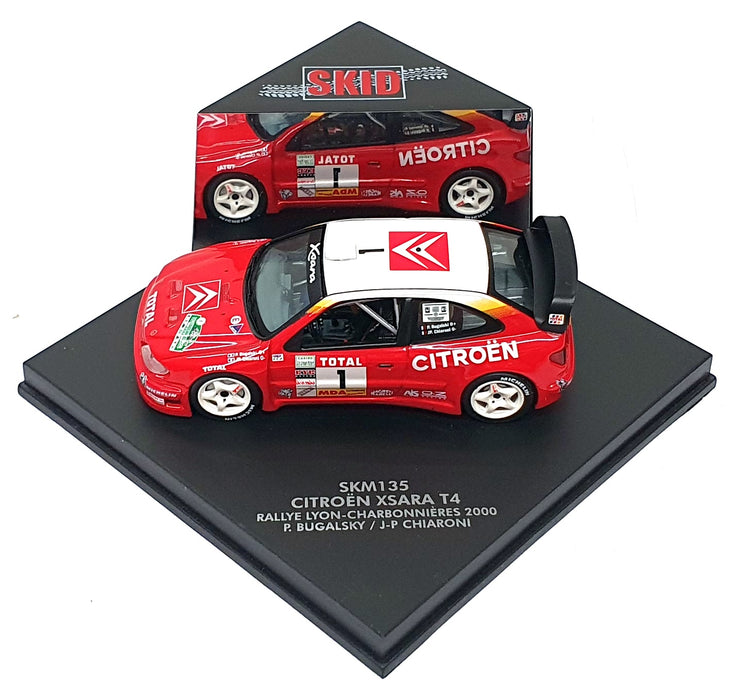 Skid 1/43 Scale SKM135 - Citroen Xsara T4 #1 Rallye Lyon Bugalsky/Chiaroni