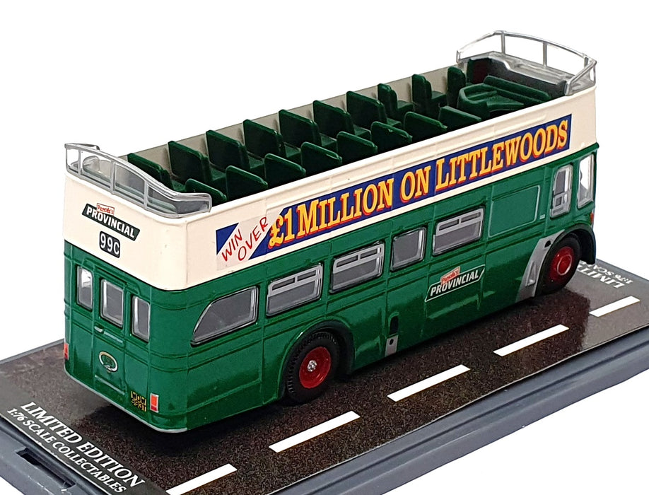 Corgi 1/76 Scale OM41908 - Leyland PD3 Queen Mary Open Top Bus Rt. 99C