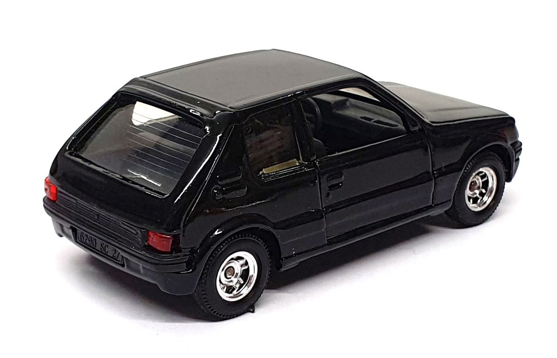 Solido 1/43 Scale Diecast 1508 - Peugeot 205 GTI - Black