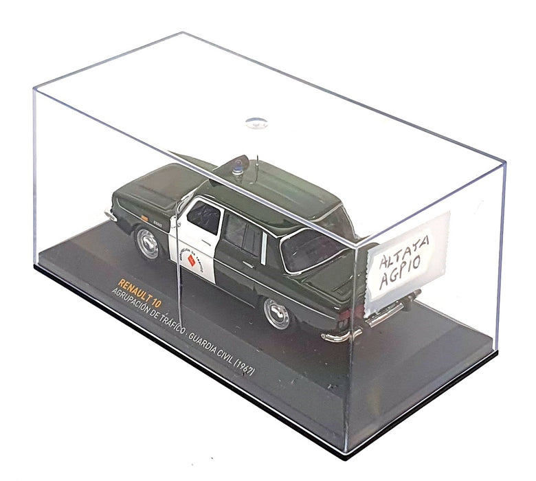 Altaya 1/43 Scale AGP10 - Renault 10 Guardia Traffic Police 1967 - Green/White