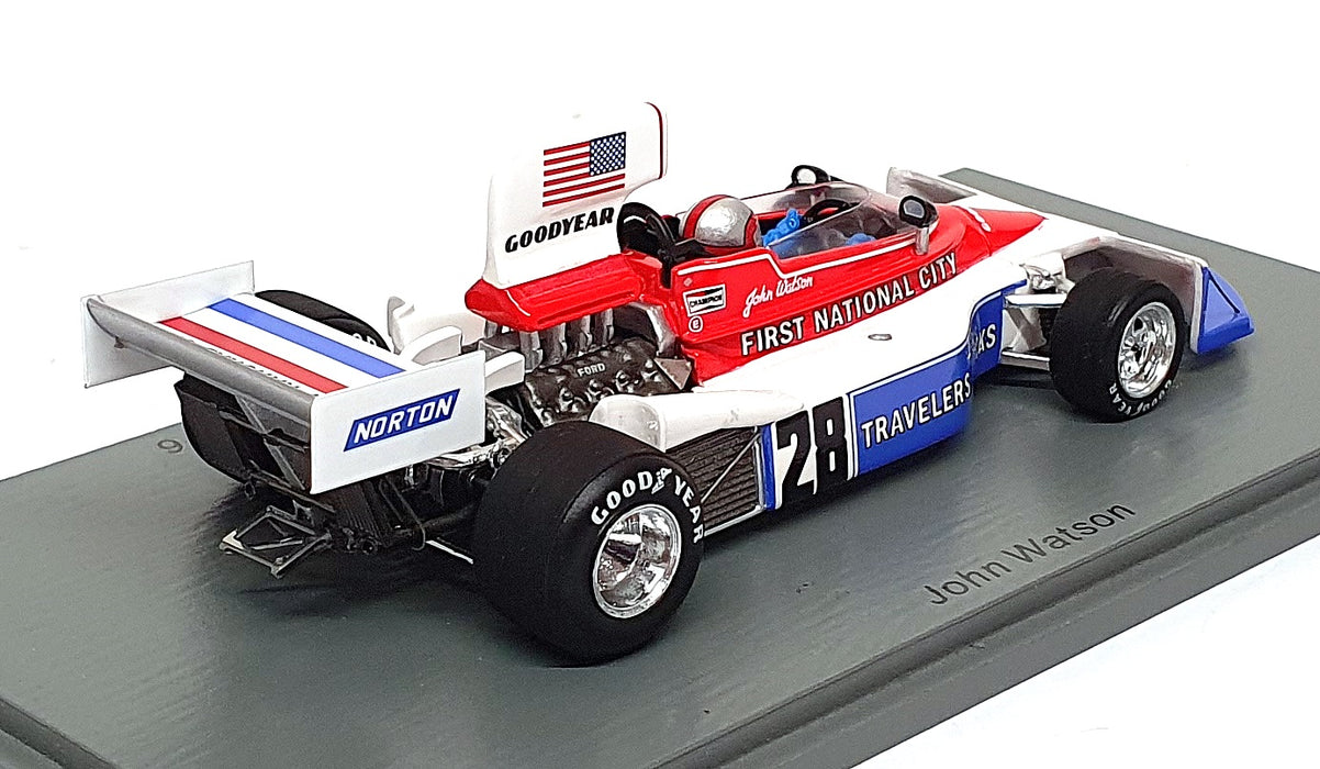 Spark 1/43 Scale S7225 - F1 Penske PC3 #28 5th South Africa GP 1976 John Watson