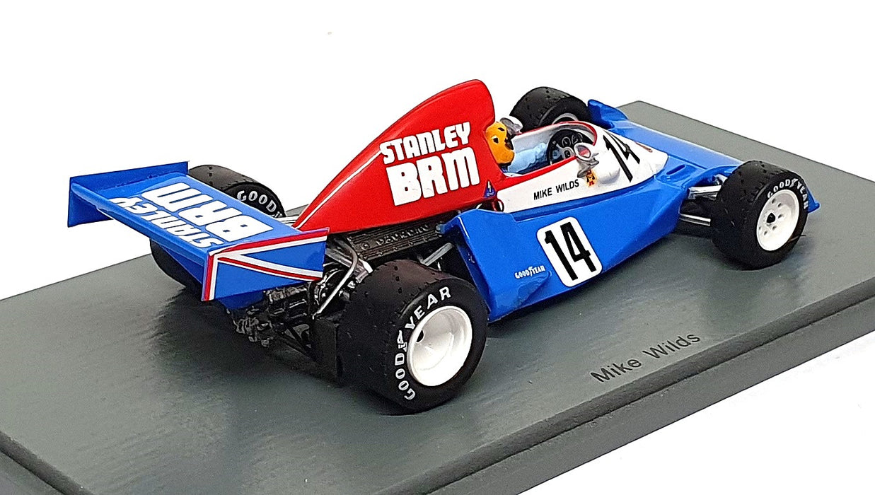 Spark 1/43 Scale S4798 - F1 BRM P201 #14 Brasilian GP 1975 Mike Wilds
