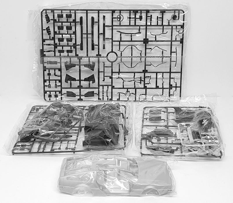 Aoshima 1/24 Scale 06436 Model Kit - Back to the Future P1 Time Machine DeLorean