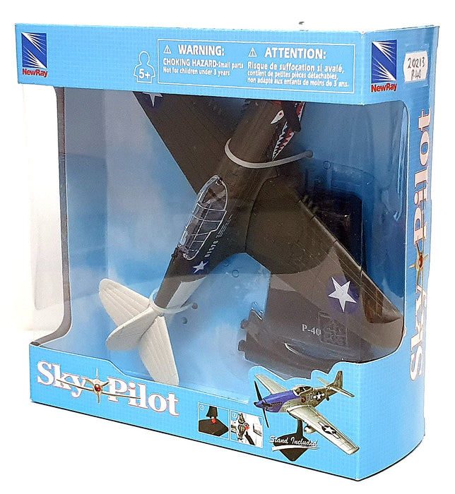 New Ray Sky Pilot 20213 - Curtiss P-40 US Military Aircraft 81576 - Green