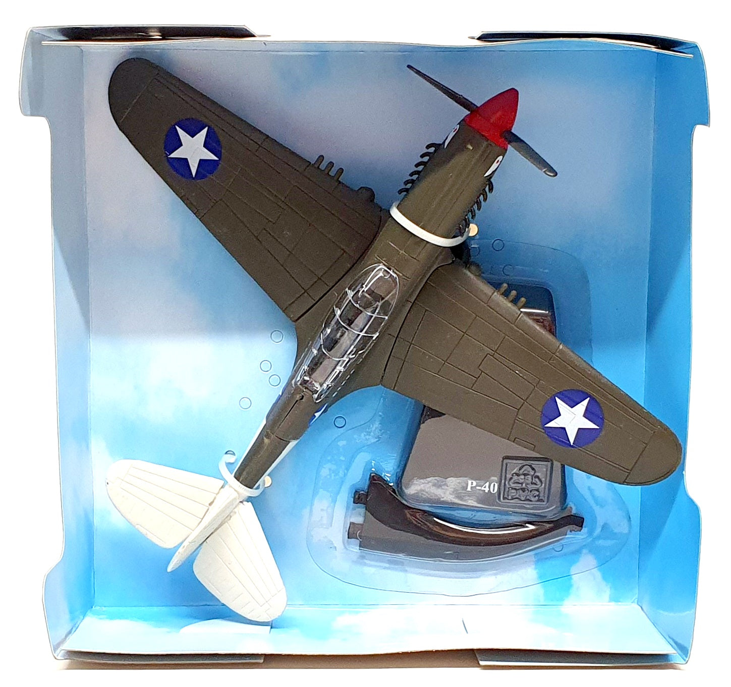 New Ray Sky Pilot 20213 - Curtiss P-40 US Military Aircraft 81576 - Green