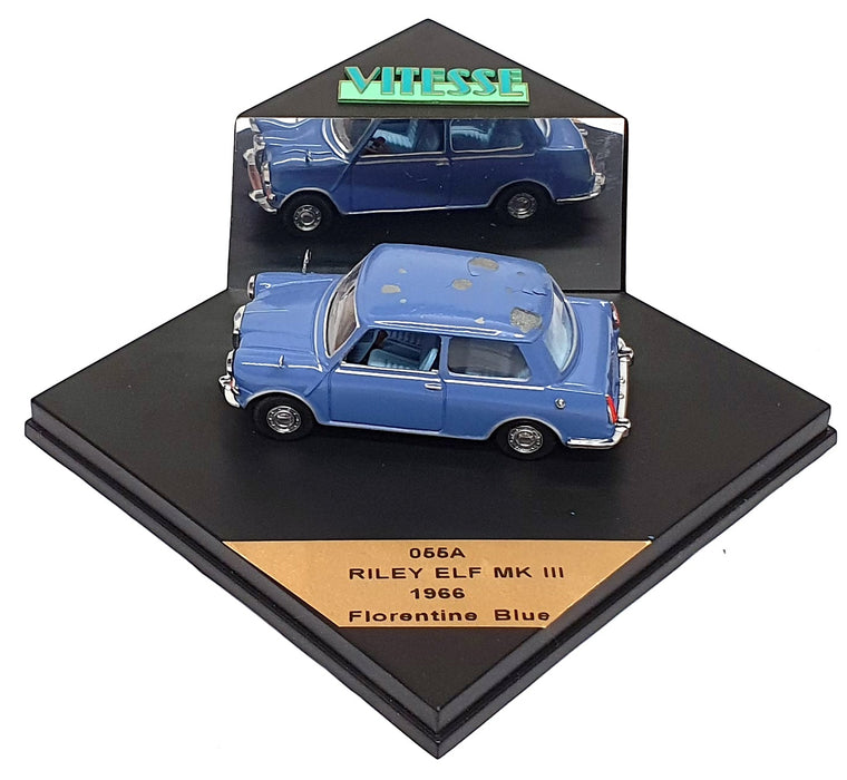 Vitesse 1/43 Scale Diecast 055A - 1966 Riley Elf Mk3 - Florentine Blue
