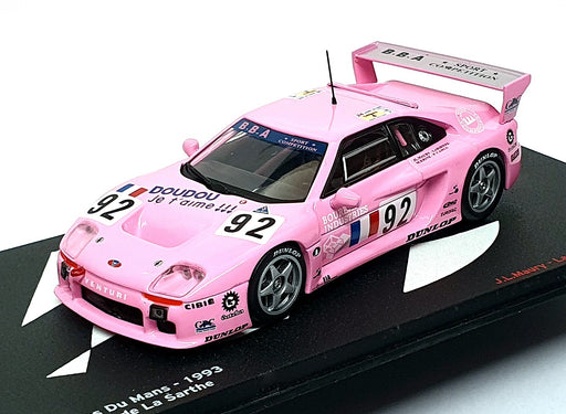 Altaya 1/43 Scale V593P - Venturi 500 LM #92 24H Le Mans 1993 - Pink