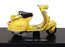 New Ray 1/32 Scale 06046 - 1960 Vespa 125 Moped Motorbike - Yellow