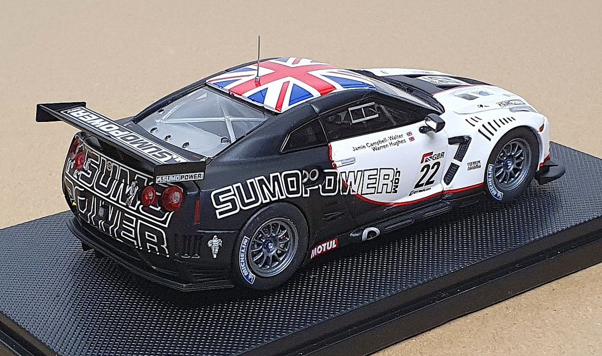 Ebbro 1/43 Scale 44382 - Nissan GT-R GT1 2010 Sumo Power GT 2010 #22