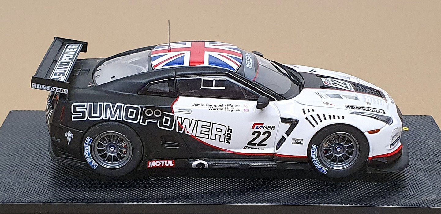 Ebbro 1/43 Scale 44382 - Nissan GT-R GT1 2010 Sumo Power GT 2010 #22