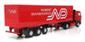 Eligor 1/43 Scale 4042 - Renault Truck & Trailer Norbet Dentressangle - Red