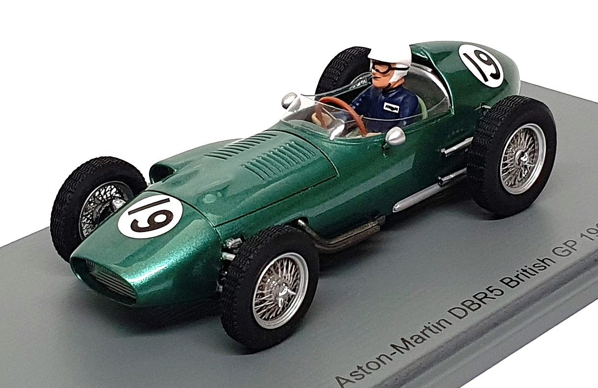 Spark 1/43 Scale S8146 - F1 Aston Martin DBR5 #19 British GP 1960 Trintignant