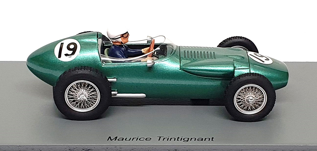 Spark 1/43 Scale S8146 - F1 Aston Martin DBR5 #19 British GP 1960 Trintignant