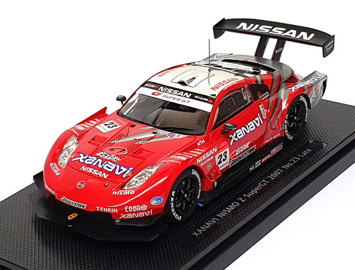 Ebbro 1/43 Scale 957 - Nissan Xanavi Nismo Z #23 SuperGT 2007 Late Version