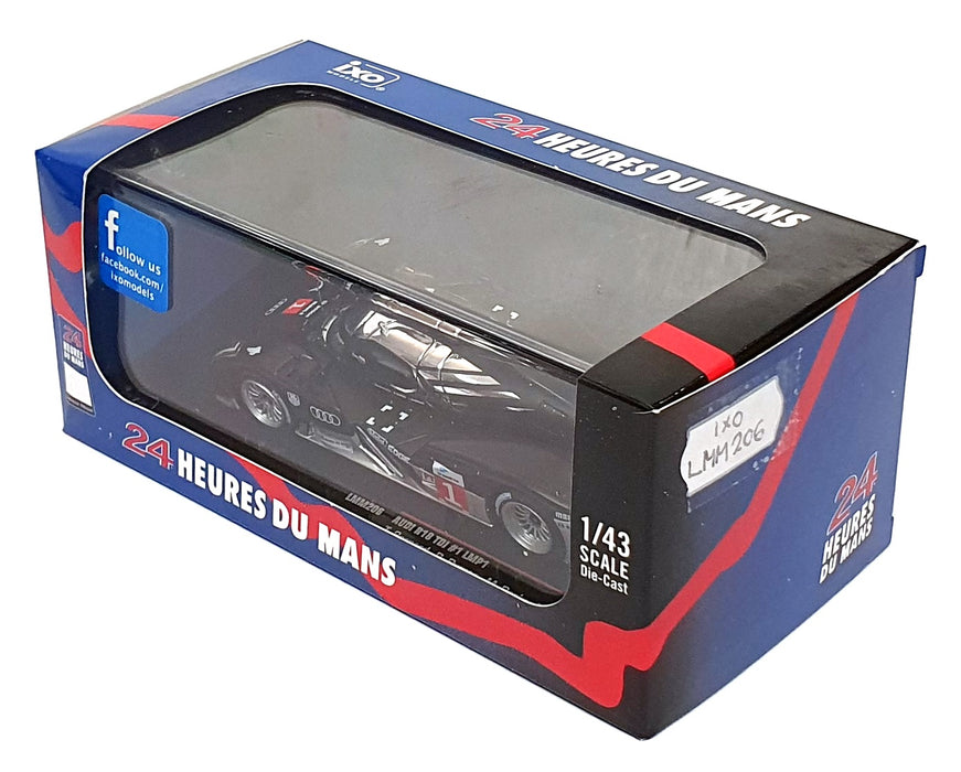 Ixo 1/43 Scale Diecast LMM206 - Audi R18 TDI #1 LMP1 Le Mans 2011