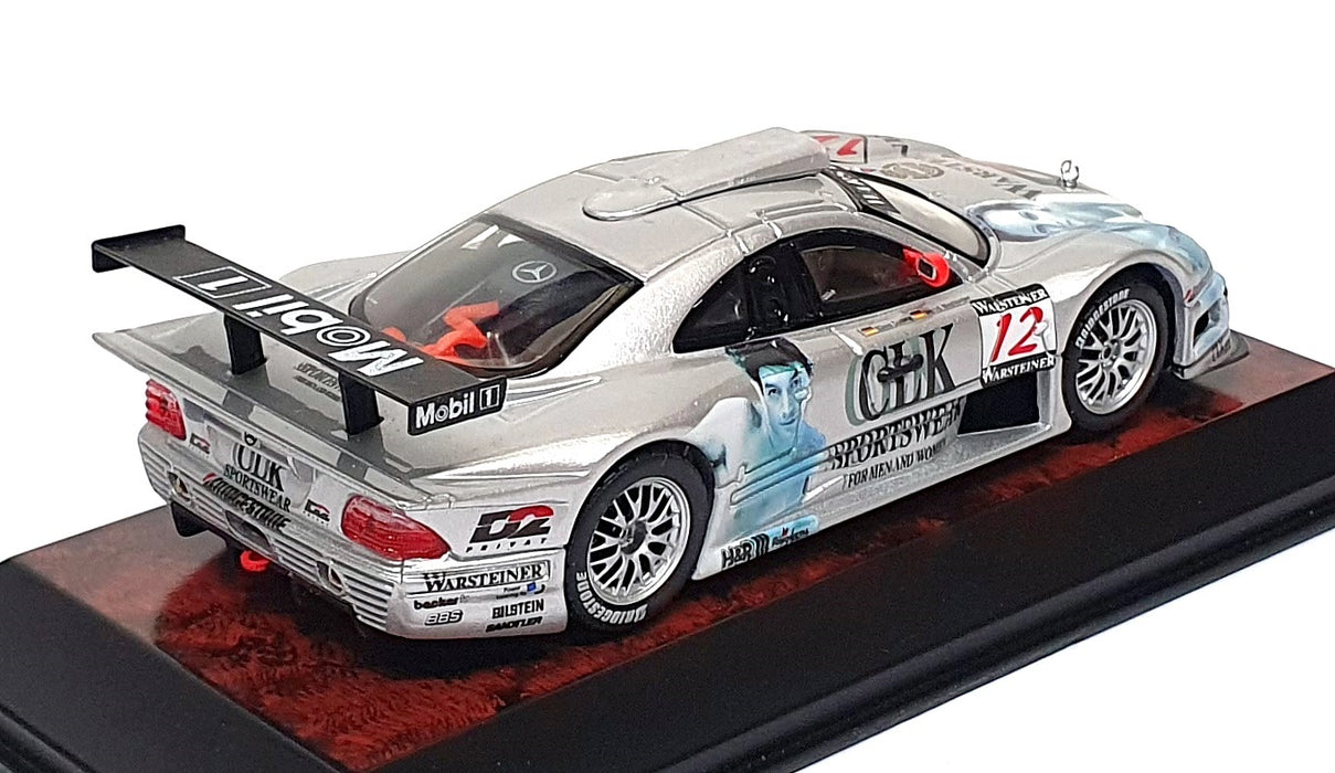 Maisto 1/43 Scale Diecast 31504 - Mercedes CLK-GTR #12 - Silver