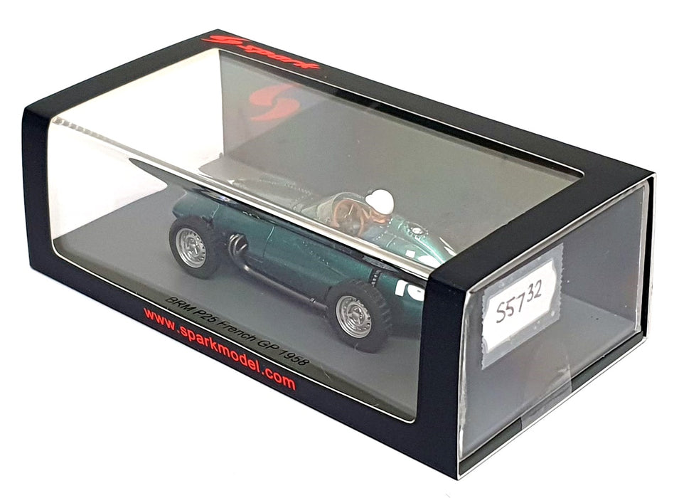 Spark 1/43 Scale S5732 - F1 BRM P25 #18 French GP 1958 M. Trintignant