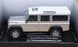 Cararama 1/43 Scale CARA100 - Land Rover Defender - Silver/White