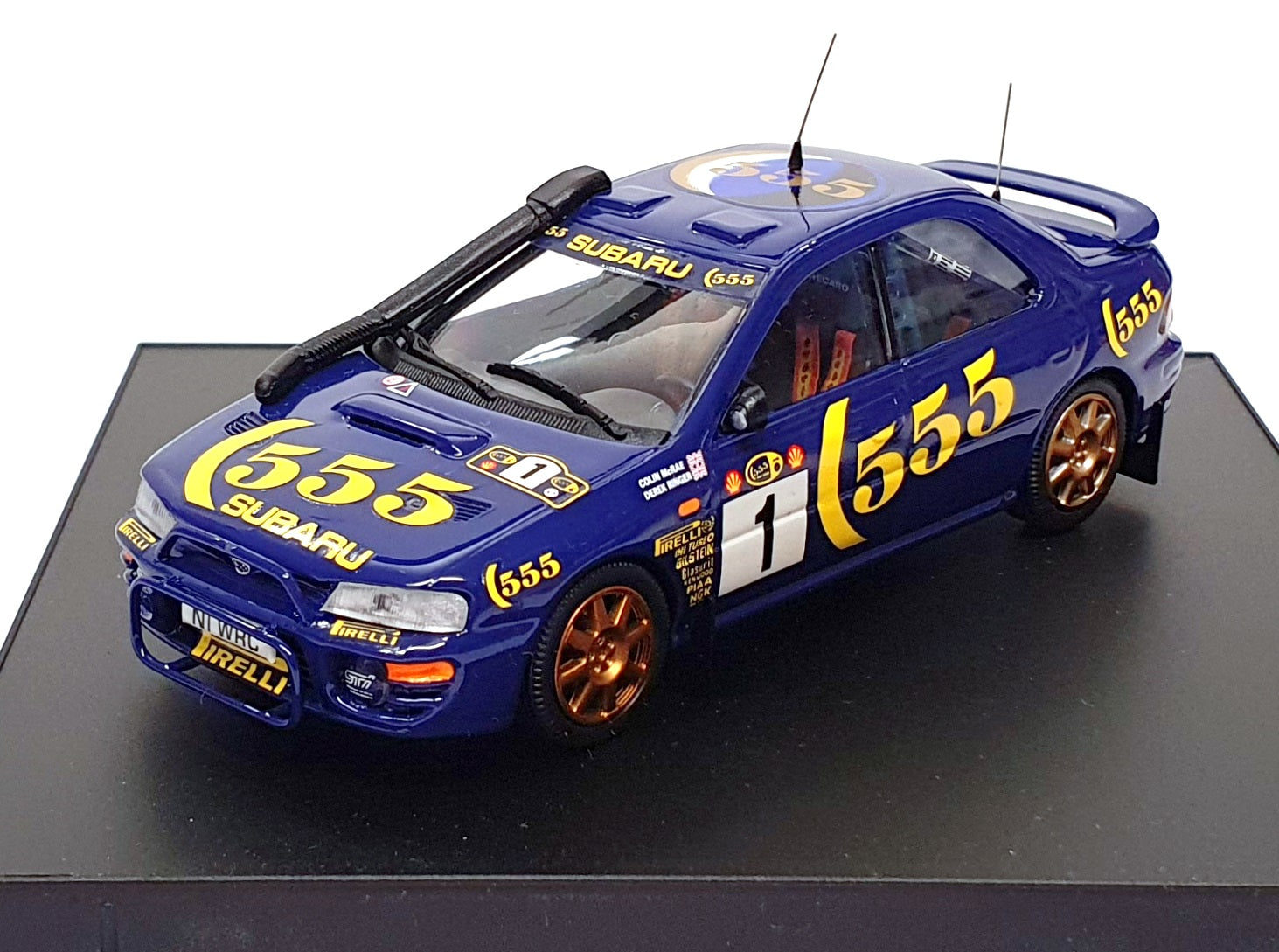 Trofeu 1/43 Scale 622 - Subaru Impreza #1 Safari Rally 1996 McRae/Ringer - Blue