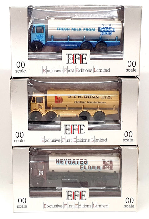 EFE 1/76 Scale SET079 - Set Of 9x Assorted Mammoth Trucks Lorrys & Tanker Trucks