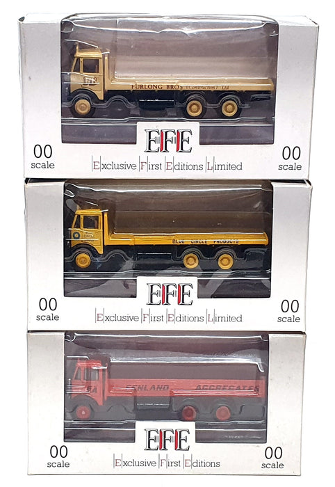 EFE 1/76 Scale SET079 - Set Of 9x Assorted Mammoth Trucks Lorrys & Tanker Trucks