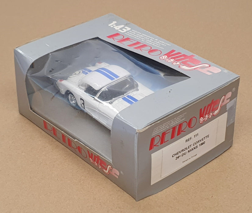 Vitesse 1/43 Scale Diecast 111 - Chevrolet Corvette #3 24h Le Mans 1960