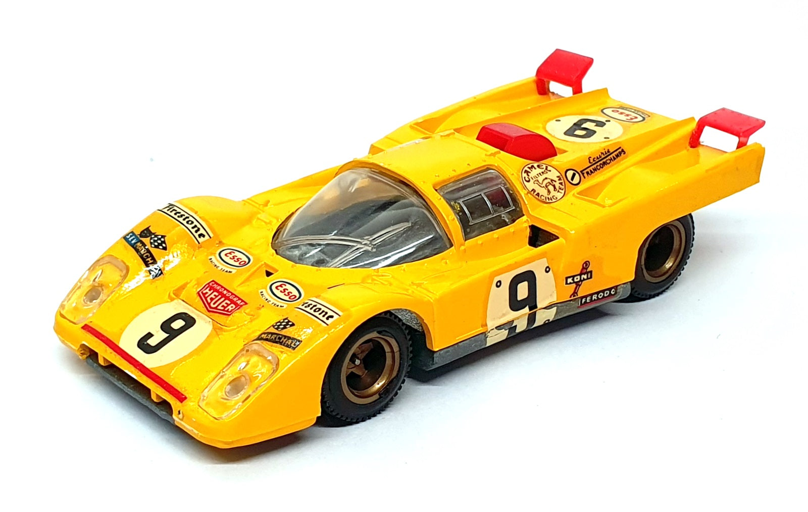 Super Champion 1/43 Scale No. 60 - Ferrari 512 M #9 Le Mans 1971 - Yellow