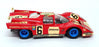 Super Champion 1/43 Scale No. 65 - Ferrari 512 M #6 Le Mans 1971 - Red