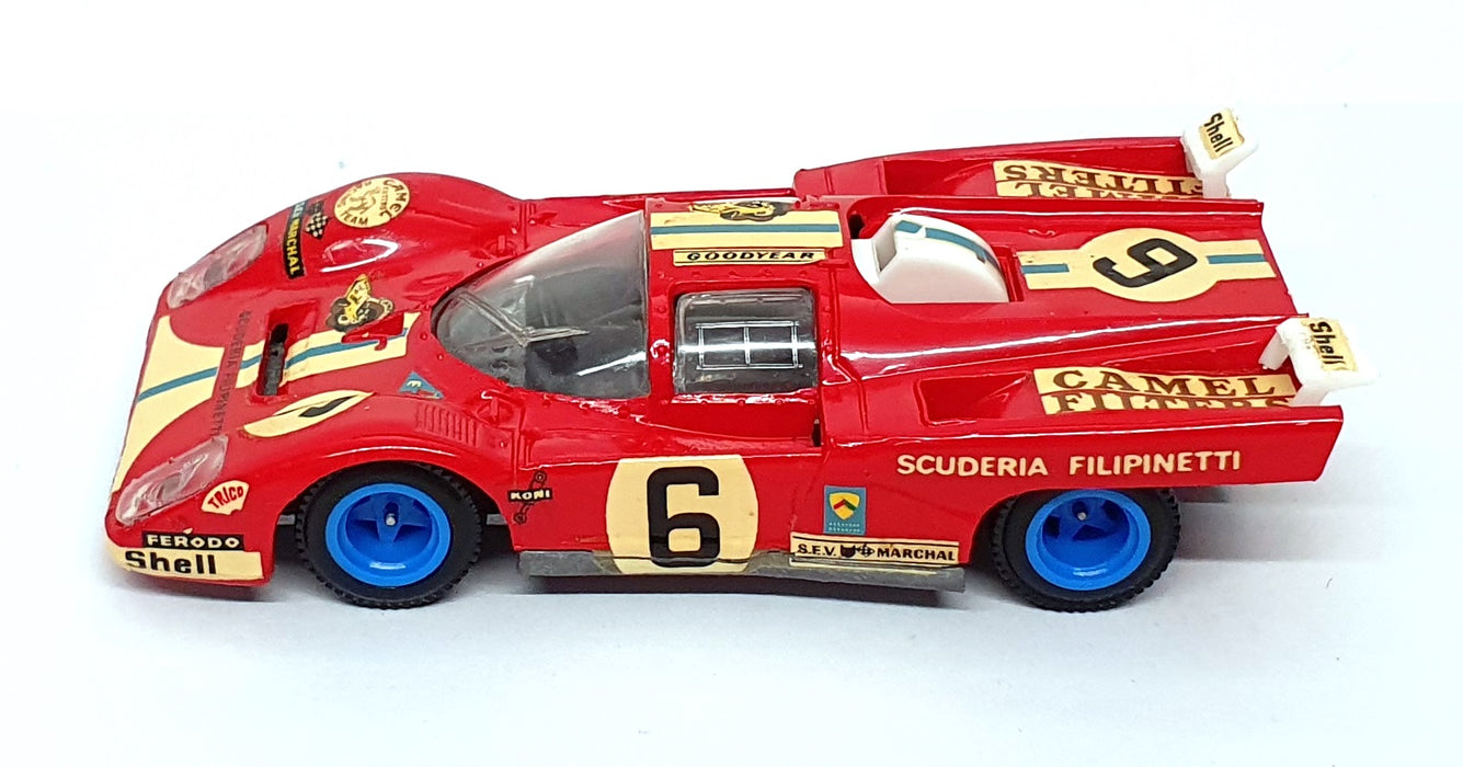 Super Champion 1/43 Scale No. 65 - Ferrari 512 M #6 Le Mans 1971 - Red