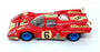 Super Champion 1/43 Scale No. 65 - Ferrari 512 M #6 Le Mans 1971 - Red