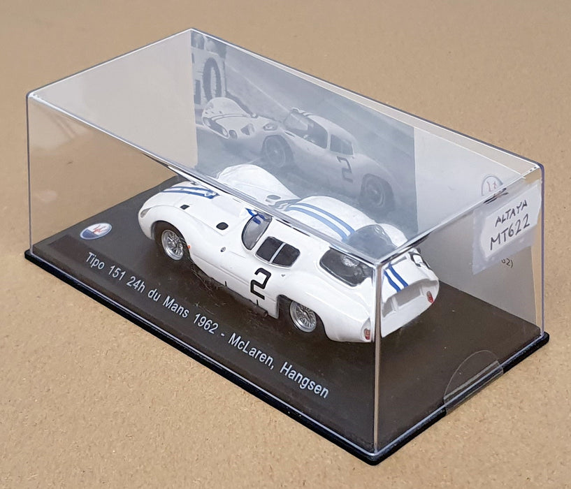 Altaya 1/43 Scale MT622 - Maserati Tipo 151/1 #2 24H Le Mans 1962