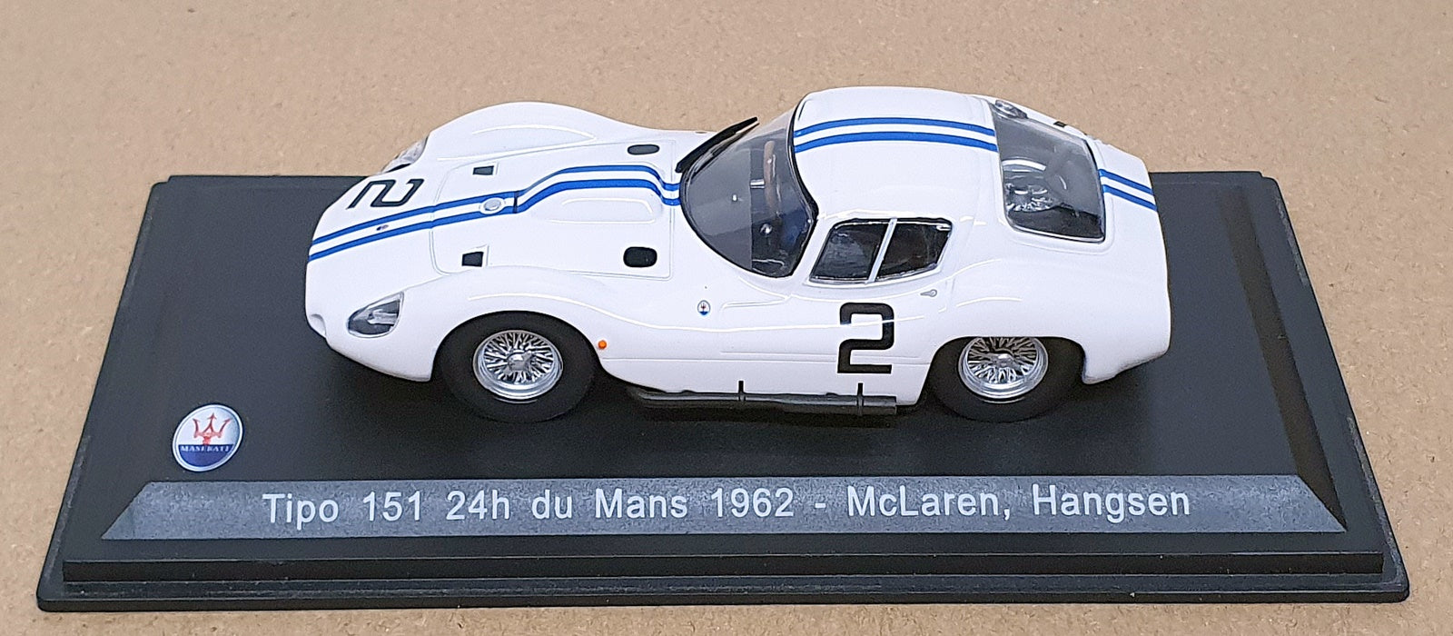 Altaya 1/43 Scale MT622 - Maserati Tipo 151/1 #2 24H Le Mans 1962