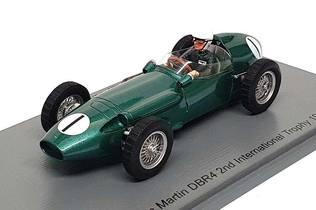 Spark 1/43 Scale S8135 - Aston Martin DBR4 #1 2nd Int. Trophy 1959 Salvadori