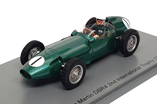 Spark 1/43 Scale S8135 - Aston Martin DBR4 #1 2nd Int. Trophy 1959 Salvadori