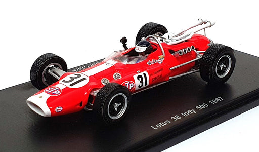 Spark Model 1/43 Scale S4274 - Lotus 38 #31 Indy 500 1967 Jim Clark
