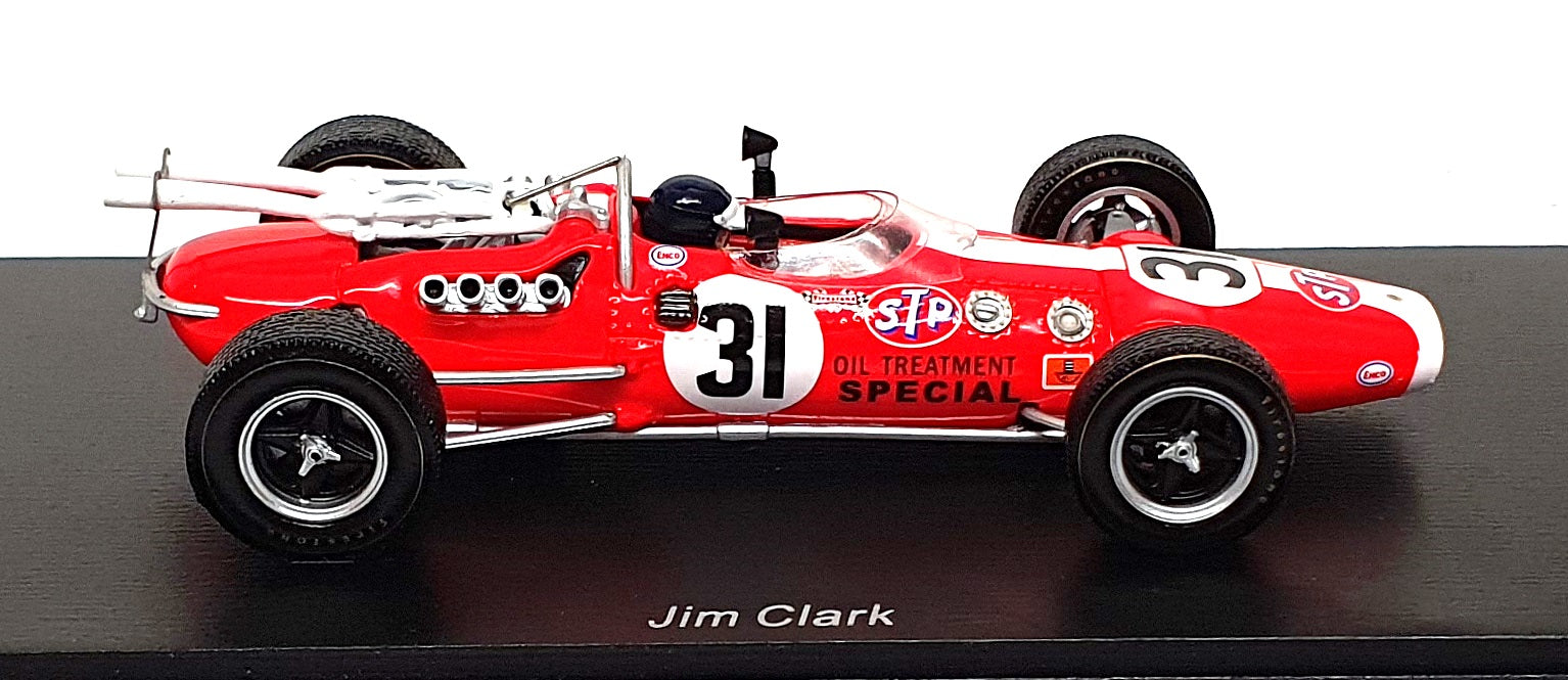 Spark Model 1/43 Scale S4274 - Lotus 38 #31 Indy 500 1967 Jim Clark