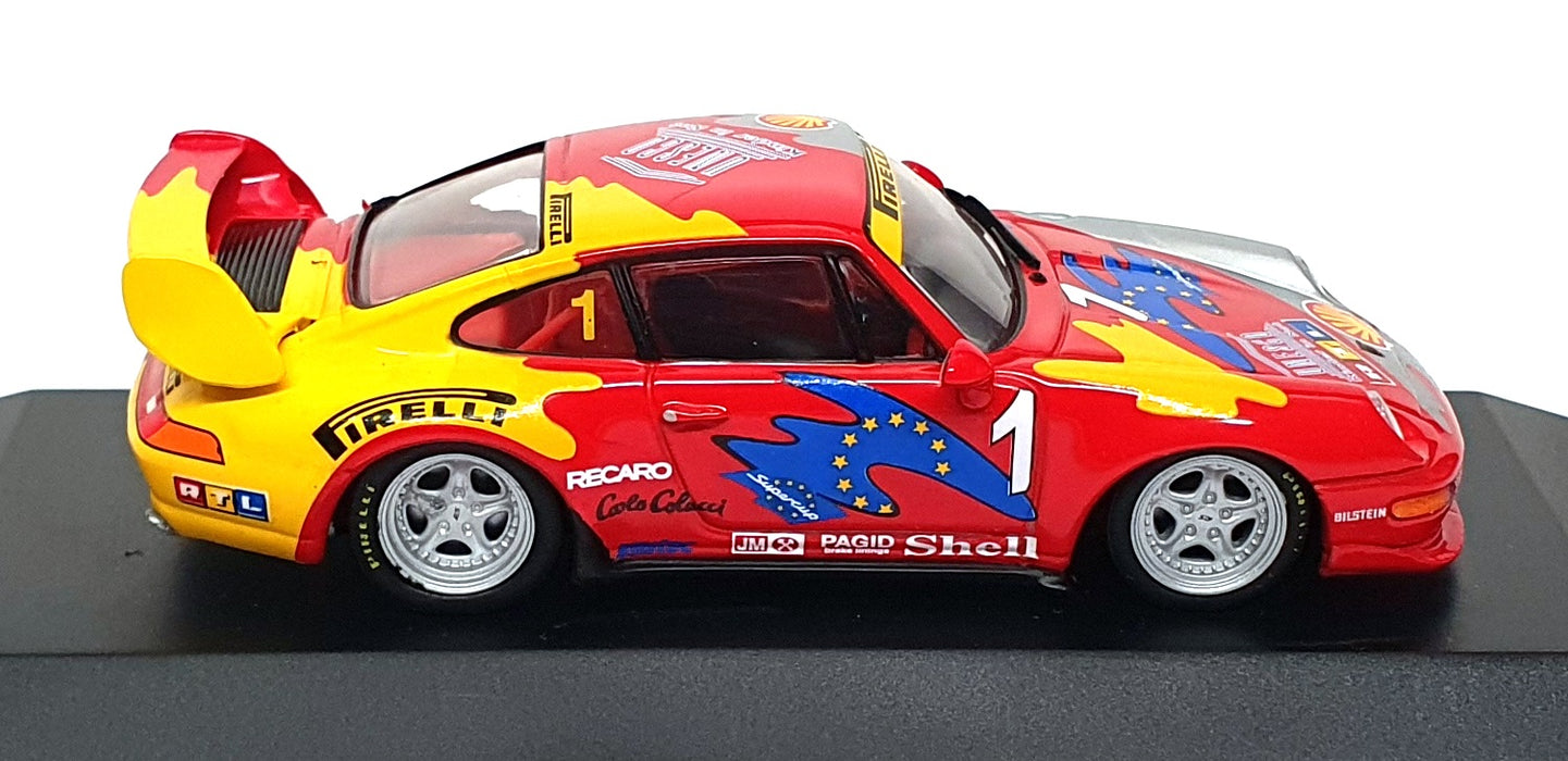 Minichamps 1/43 Scale 430 956501 - Porsche 911 #1 Porsche Super Cup 1995 VIP Car
