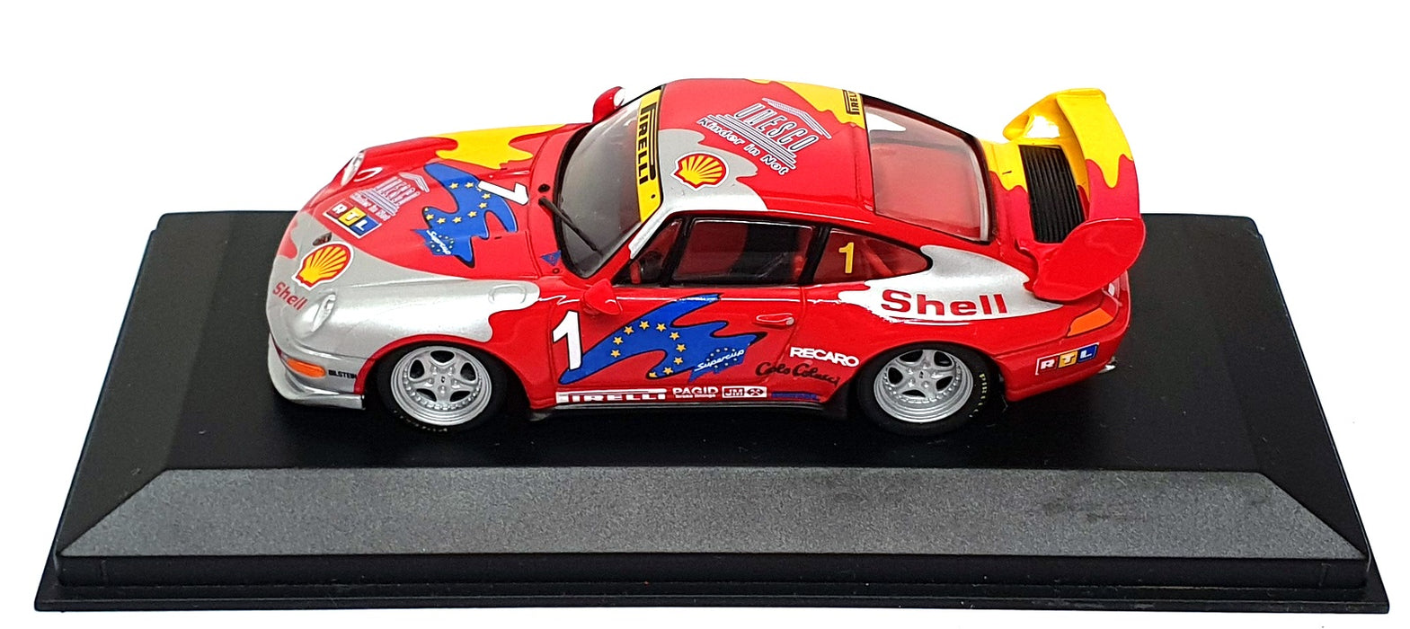 Minichamps 1/43 Scale 430 956501 - Porsche 911 #1 Porsche Super Cup 1995 VIP Car