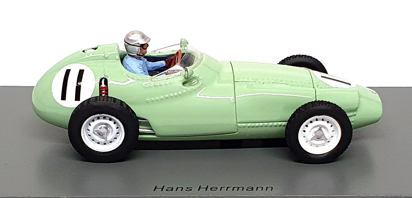 Spark 1/43 Scale S5726 - F1 BRM P25 #11 German GP 1959 Hans Herrmann