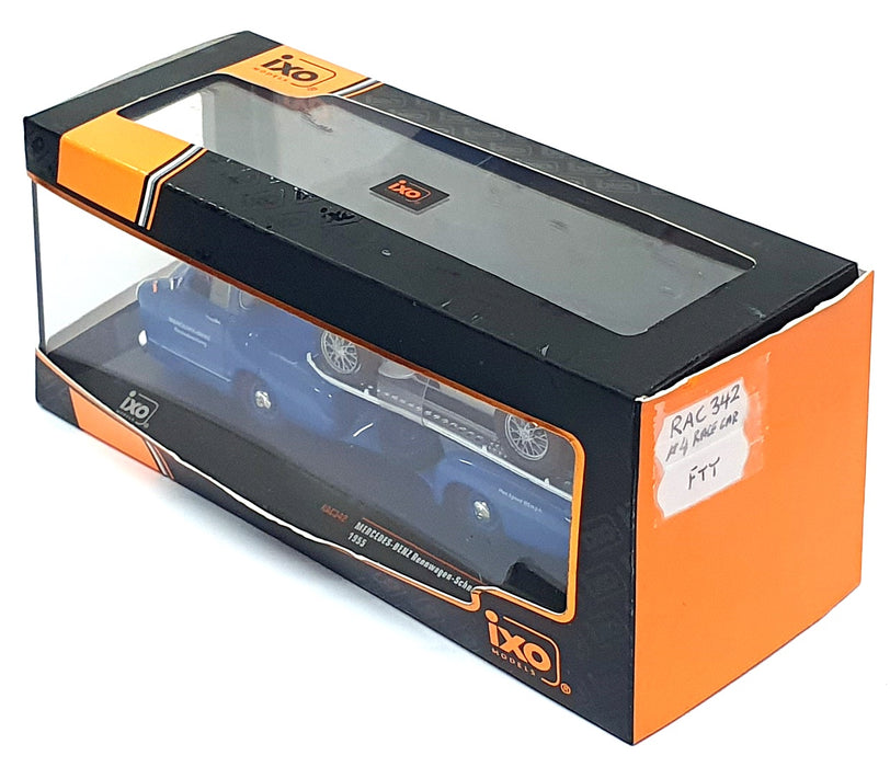 Ixo 1/43 Scale RAC342 - Mercedes Benz Blue Wonder Transporter + W196R Race Car
