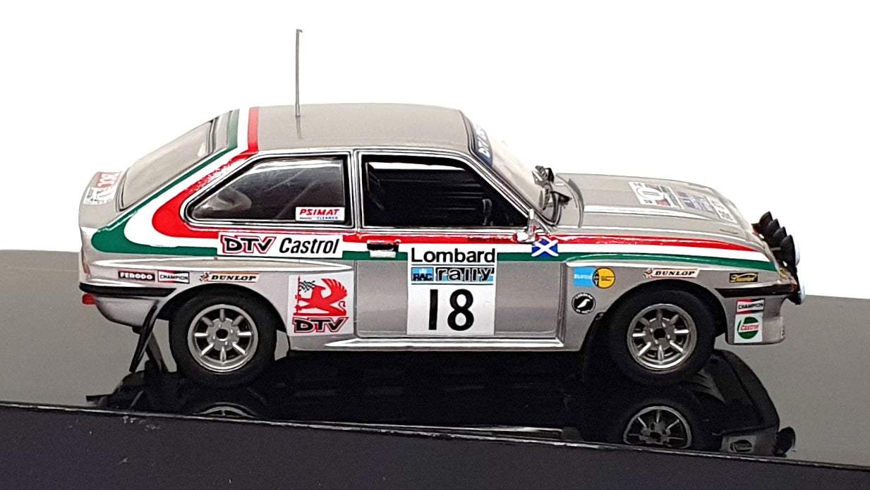 Ixo 1/43 Scale RAC433B.22 - Vauxhall Chevette 230 HSR #18 RAC Rally 1980