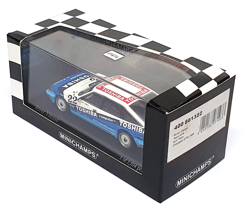 Minichamps 1/43 Scale 400 861322 - Rover Vitesse Team ATN #22 Champion DTM 1986